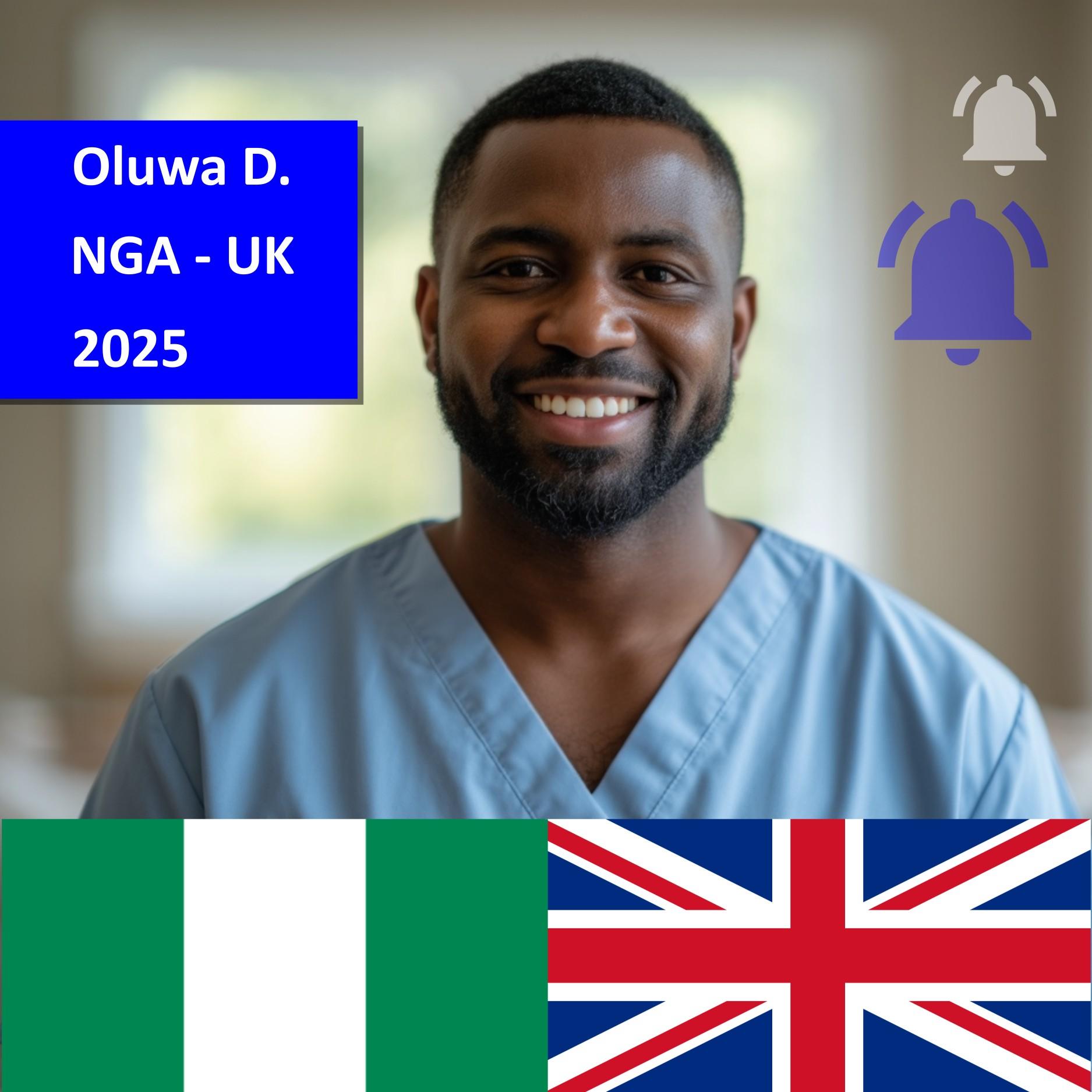 From Nigeria to Nursing: Oluwa's Journey as a Care Assistant in Peterborough, UK